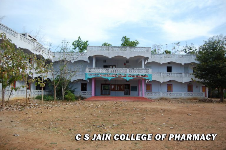 CS Jain College of Pharmacy 768x511